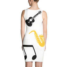 Load image into Gallery viewer, "Lets Make Music" Sublimation Cut & Sew Dress