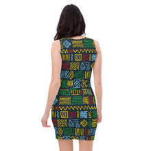 Load image into Gallery viewer, African Print Sublimation Cut & Sew Dress