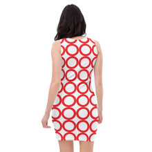 Load image into Gallery viewer, Red O's Sublimation Cut & Sew womens Dress