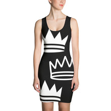Load image into Gallery viewer, "Black Queen" Sublimation Cut & Sew Dress