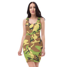 Load image into Gallery viewer, Camo Sublimation Cut & Sew Womens Dress