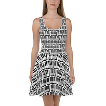 Load image into Gallery viewer, Piano Skater womens Dress