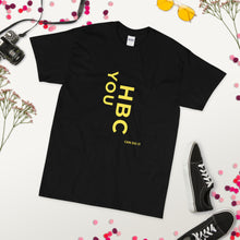 Load image into Gallery viewer, HBCU Short Sleeve Women's T-Shirt (Gold letters)