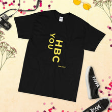 Load image into Gallery viewer, HBCU Short Sleeve Women's T-Shirt (Gold letters)