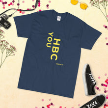 Load image into Gallery viewer, HBCU Short Sleeve Women's T-Shirt (Gold letters)
