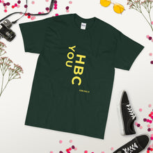 Load image into Gallery viewer, HBCU Short Sleeve Women's T-Shirt (Gold letters)