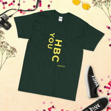 Load image into Gallery viewer, HBCU Short Sleeve Women's T-Shirt (Gold letters)