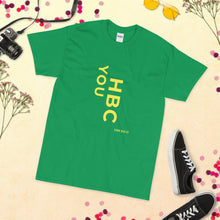 Load image into Gallery viewer, HBCU Short Sleeve Women's T-Shirt (Gold letters)