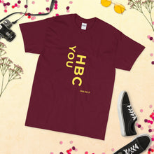 Load image into Gallery viewer, HBCU Short Sleeve Women's T-Shirt (Gold letters)