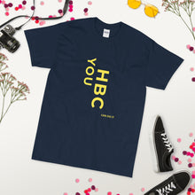 Load image into Gallery viewer, HBCU Short Sleeve Women's T-Shirt (Gold letters)
