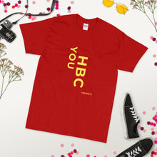 Load image into Gallery viewer, HBCU Short Sleeve Women's T-Shirt (Gold letters)