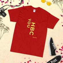 Load image into Gallery viewer, HBCU Short Sleeve Women's T-Shirt (Gold letters)