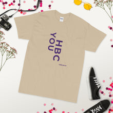 Load image into Gallery viewer, HBCU Short Sleeve Women's T-Shirt (purple letters)