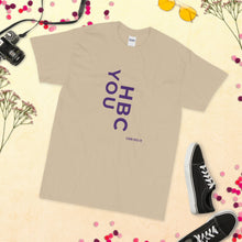 Load image into Gallery viewer, HBCU Short Sleeve Women's T-Shirt (purple letters)