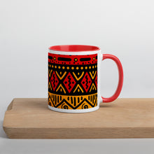 Load image into Gallery viewer, African print Coffee/Tea Mug with Color Inside