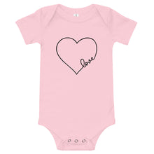 Load image into Gallery viewer, Love baby onesie