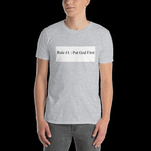 Load image into Gallery viewer, Short-Sleeve Unisex "God 1st" T-Shirt