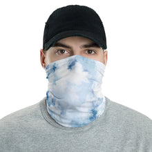 Load image into Gallery viewer, {Blue clouds} unisex neck gaiter or face mask