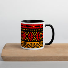 Load image into Gallery viewer, African print Coffee/Tea Mug with Color Inside
