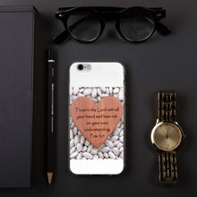 Load image into Gallery viewer, {PROVERBS 3:5} HEART (iPhone) PHONE Case