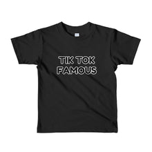 Load image into Gallery viewer, {TIK TOK FAMOUS} Short sleeve kids (2T-6) t-shirt