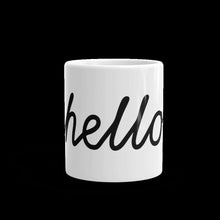 Load image into Gallery viewer, "Hello" coffee/tea Mug
