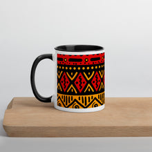 Load image into Gallery viewer, African print Coffee/Tea Mug with Color Inside