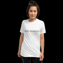 Load image into Gallery viewer, Short-Sleeve Unisex "God 1st" T-Shirt