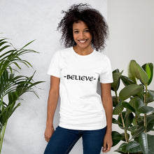 Load image into Gallery viewer, {BELIEVE} Short-Sleeve Unisex T-Shirt