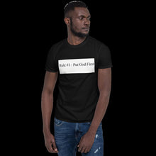 Load image into Gallery viewer, Short-Sleeve Unisex "God 1st" T-Shirt