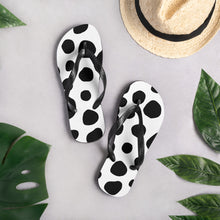 Load image into Gallery viewer, {COW} PRINT Flip Flops