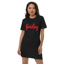 Load image into Gallery viewer, Friday cotton t-shirt dress