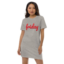 Load image into Gallery viewer, Friday cotton t-shirt dress
