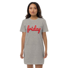Load image into Gallery viewer, Friday cotton t-shirt dress