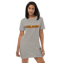 Load image into Gallery viewer, Melanin cotton t-shirt dress