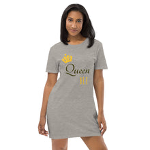 Load image into Gallery viewer, Queen Bee cotton t-shirt dress