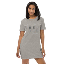 Load image into Gallery viewer, BE YOU cotton t-shirt dress