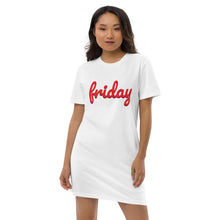 Load image into Gallery viewer, Friday cotton t-shirt dress