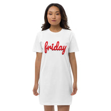 Load image into Gallery viewer, Friday cotton t-shirt dress