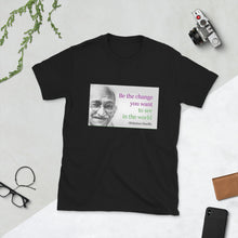 Load image into Gallery viewer, Gandhi Short-Sleeve Unisex T-Shirt