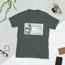 Load image into Gallery viewer, Gandhi Short-Sleeve Unisex T-Shirt