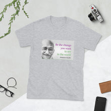 Load image into Gallery viewer, Gandhi Short-Sleeve Unisex T-Shirt