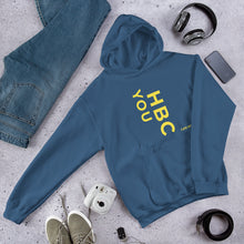 Load image into Gallery viewer, HBCU Unisex Hoodie (Gold letters)