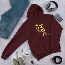Load image into Gallery viewer, HBCU Unisex Hoodie (Gold letters)