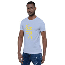 Load image into Gallery viewer, HBCU Short-Sleeve Mens T-Shirt (Gold Letters)