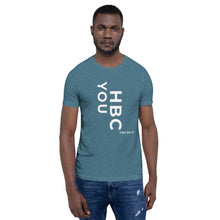Load image into Gallery viewer, HBCU Short-Sleeve Mens T-Shirt (white letters)