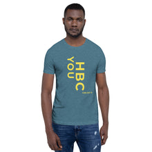Load image into Gallery viewer, HBCU Short-Sleeve Mens T-Shirt (Gold Letters)