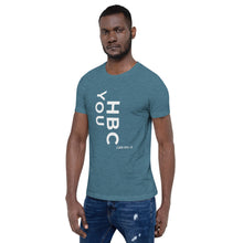 Load image into Gallery viewer, HBCU Short-Sleeve Mens T-Shirt (white letters)