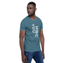 Load image into Gallery viewer, HBCU Short-Sleeve Mens T-Shirt (white letters)