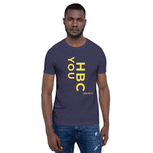 Load image into Gallery viewer, HBCU Short-Sleeve Mens T-Shirt (Gold Letters)